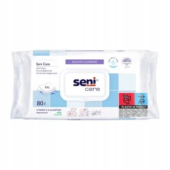 

Seni Care, chusteczki nasączane, 80 szt.