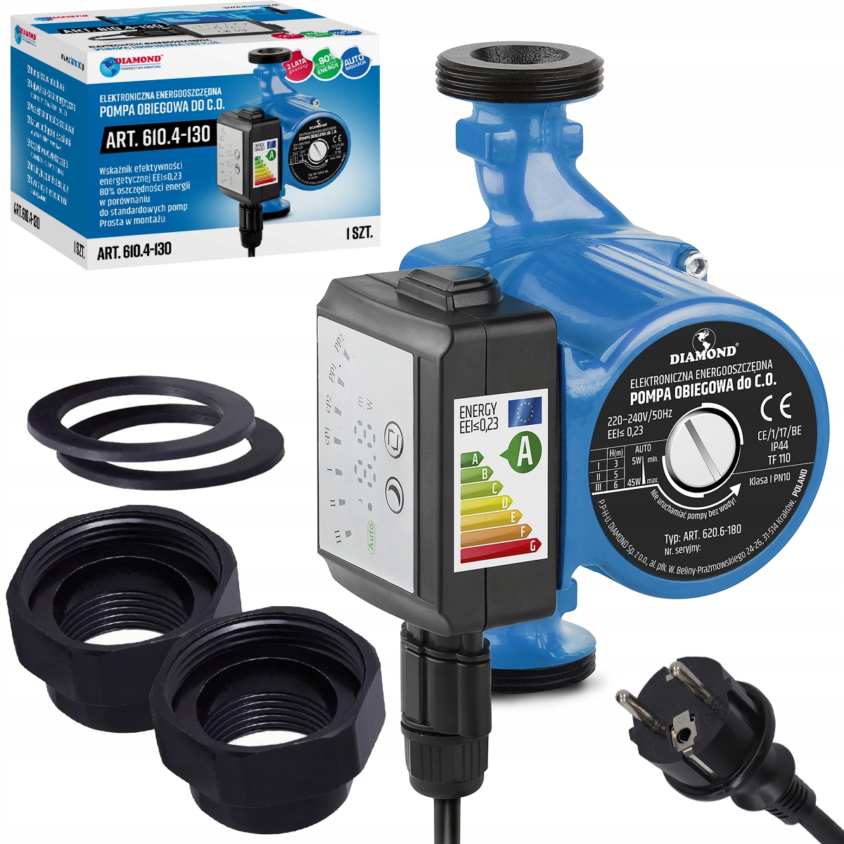 

Pompa Obiegowa Co Elektr Energooszczędna 25-60 180