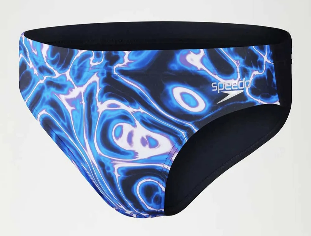 Plavkové kalhotky brief Speedo Allover Digi (fj) 40 D: 8 I: 54