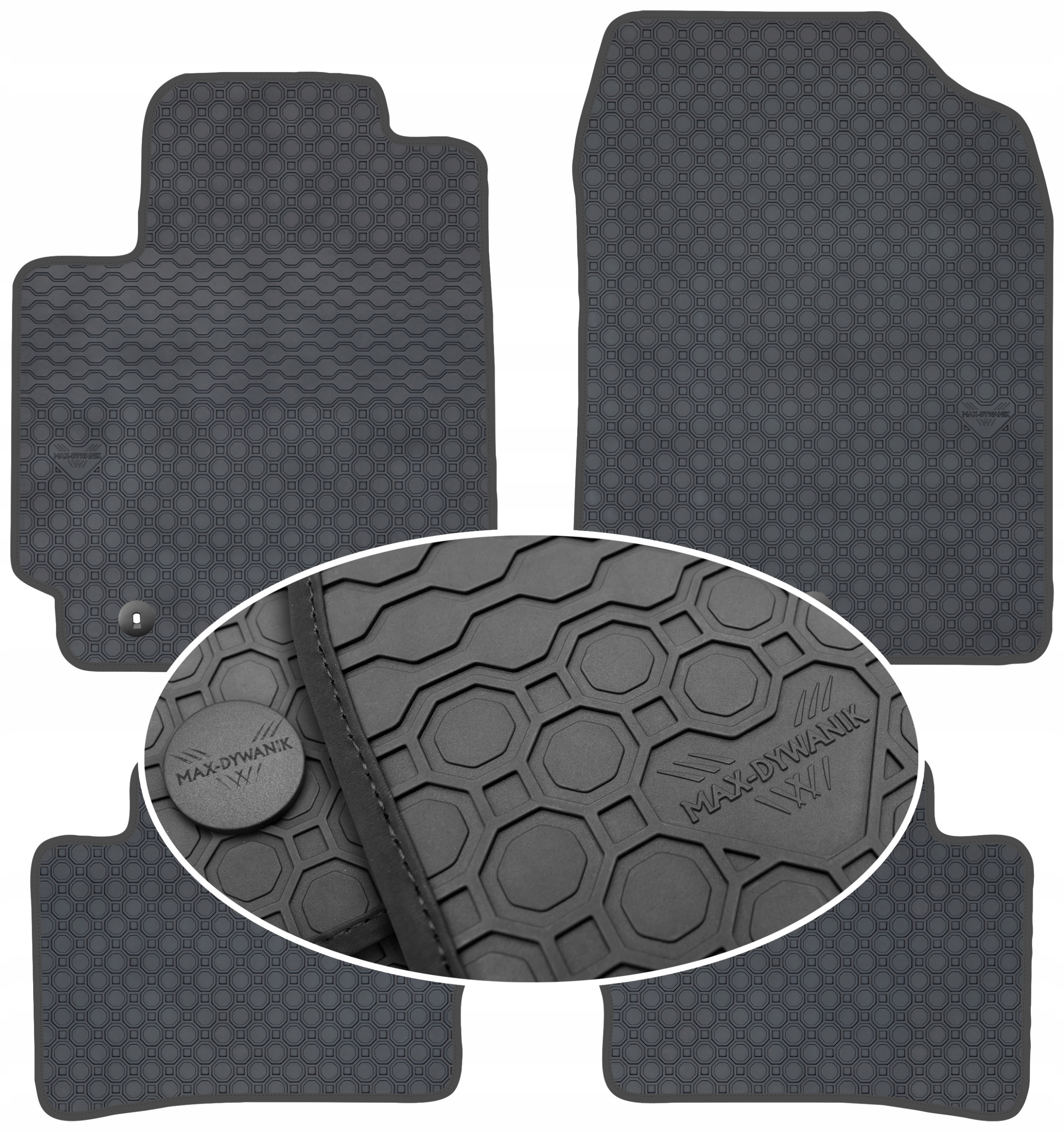 Kia Picanto III 2017 Čierne koberčeky