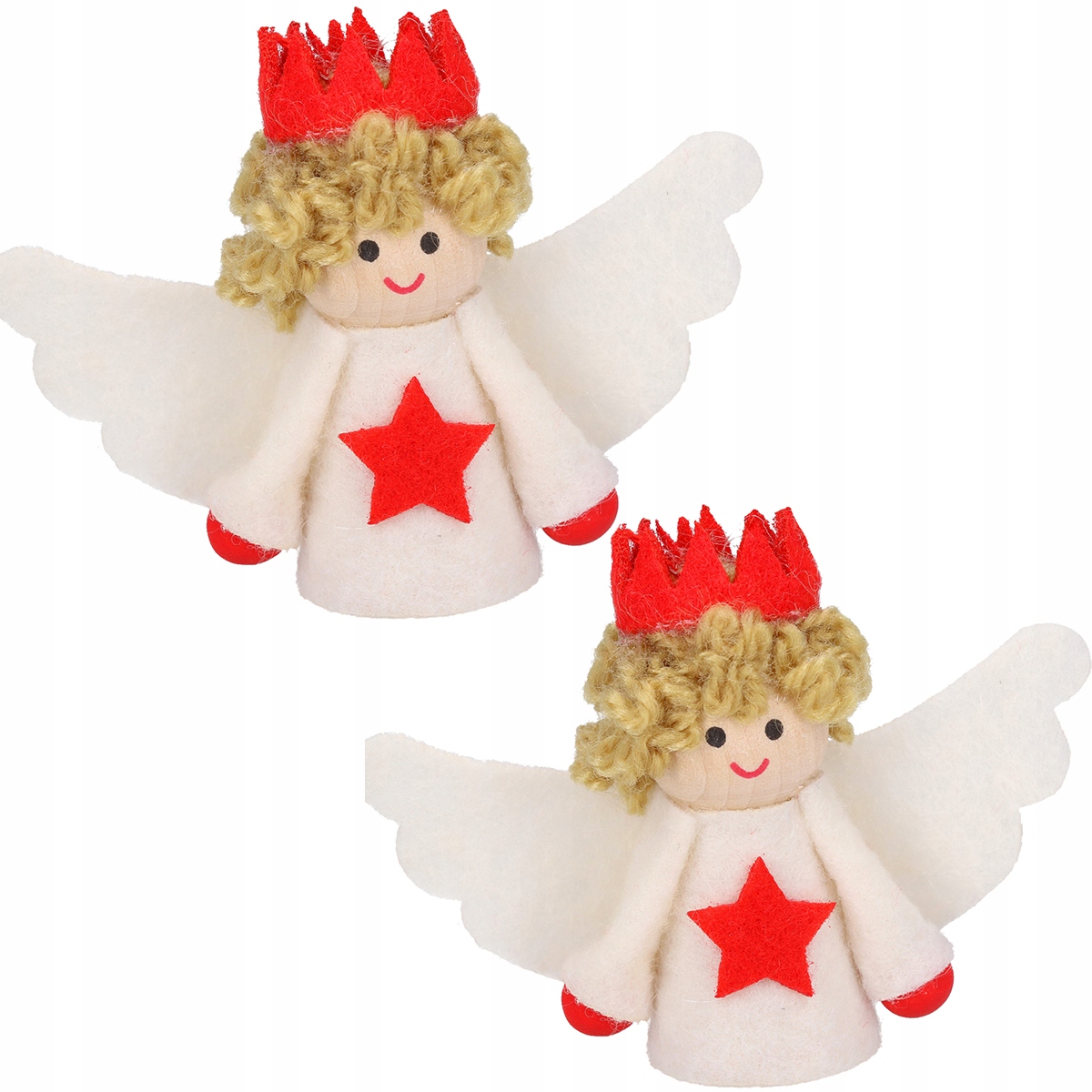 MAKOSZKI MASKOTKI ZAWIESZKI NA CHOINKĘ ZESTAW