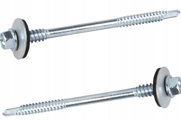 Wkręty do Płyt Warstwowych 175mm 6mm samowiercące Ocynk 50szt