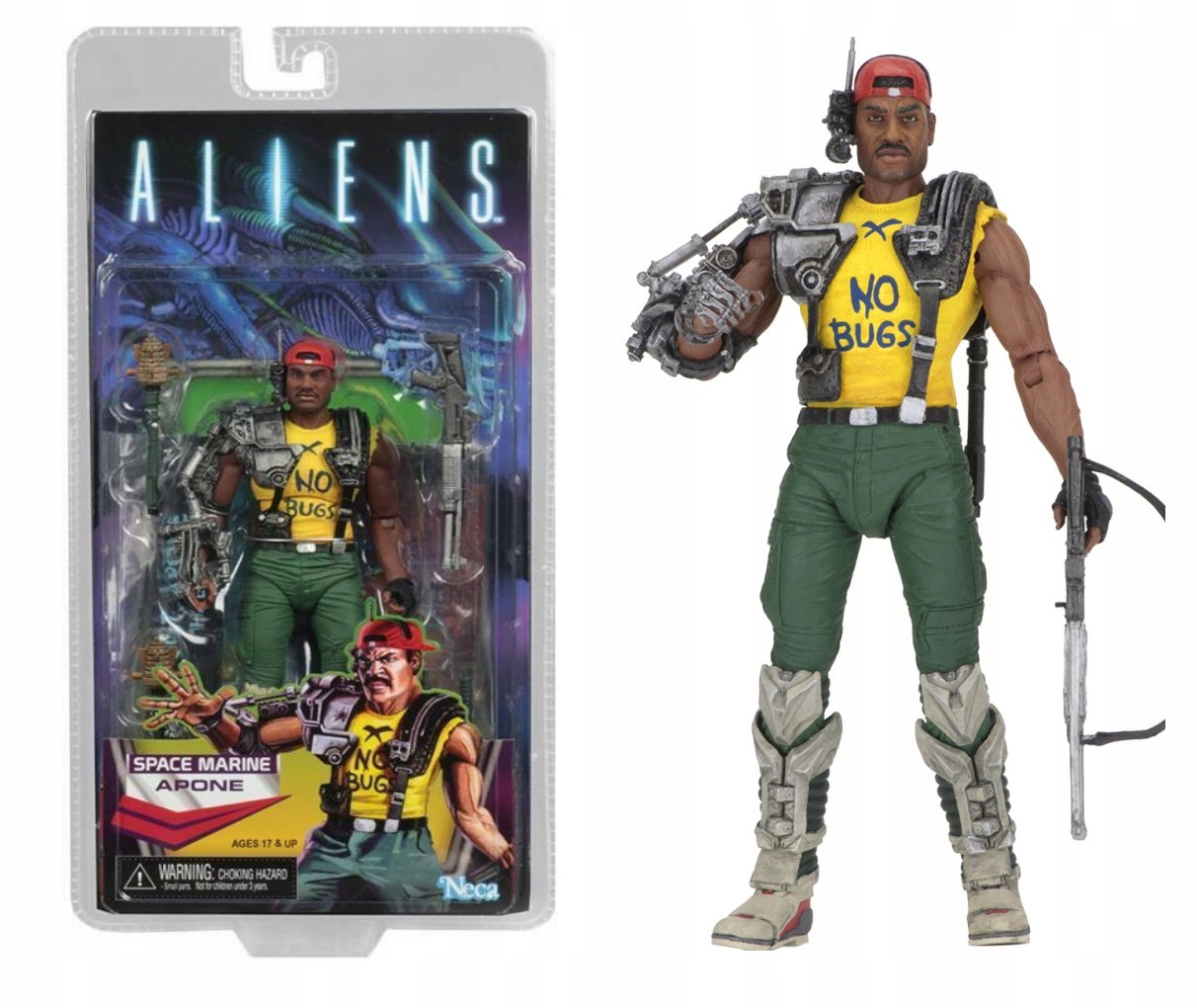 Figurka Space Marine Sgt Apone Aliens Cizinec 19 Cm