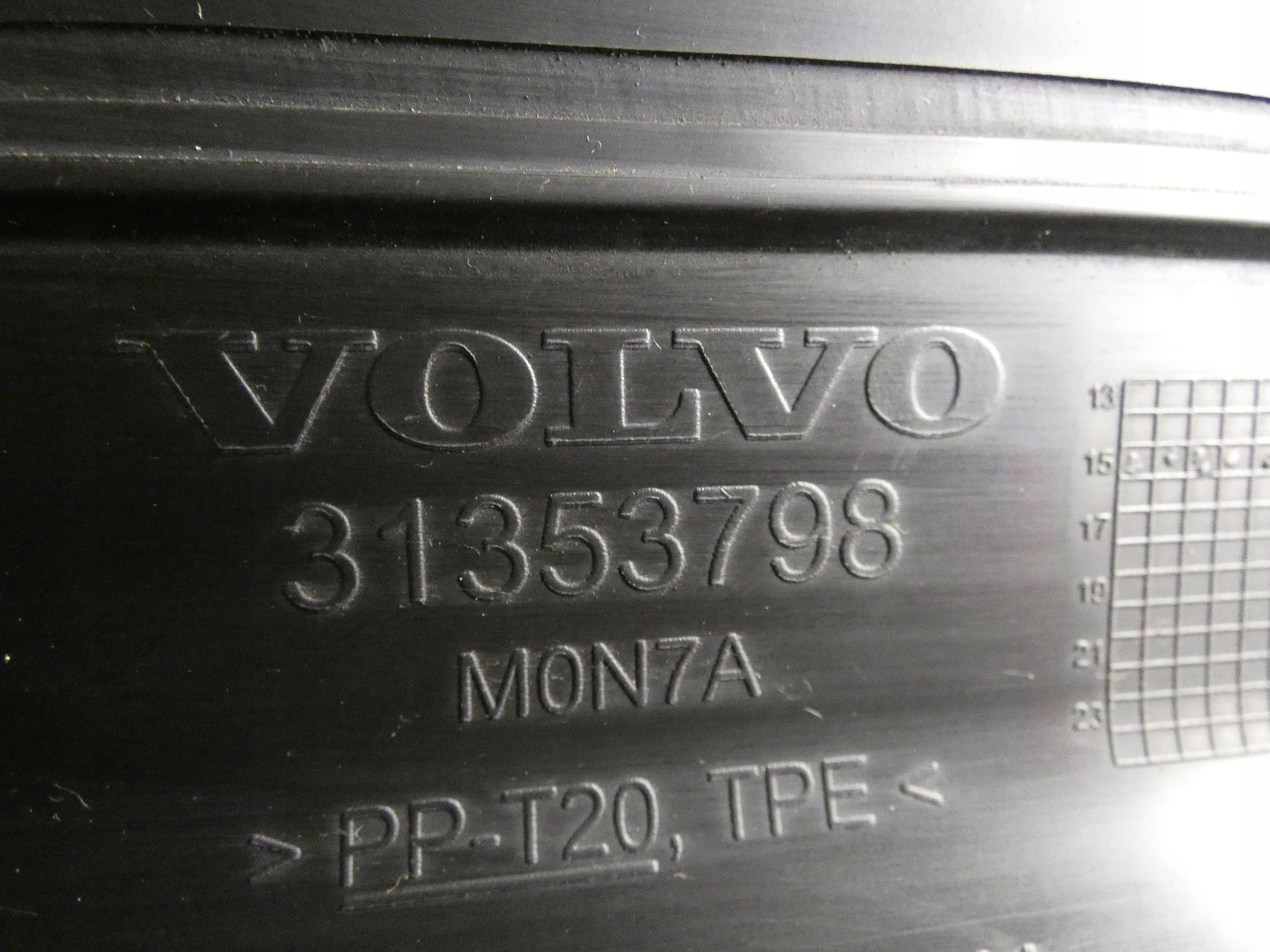 VOLVO XC90 II volant vzduchový přívod kryt