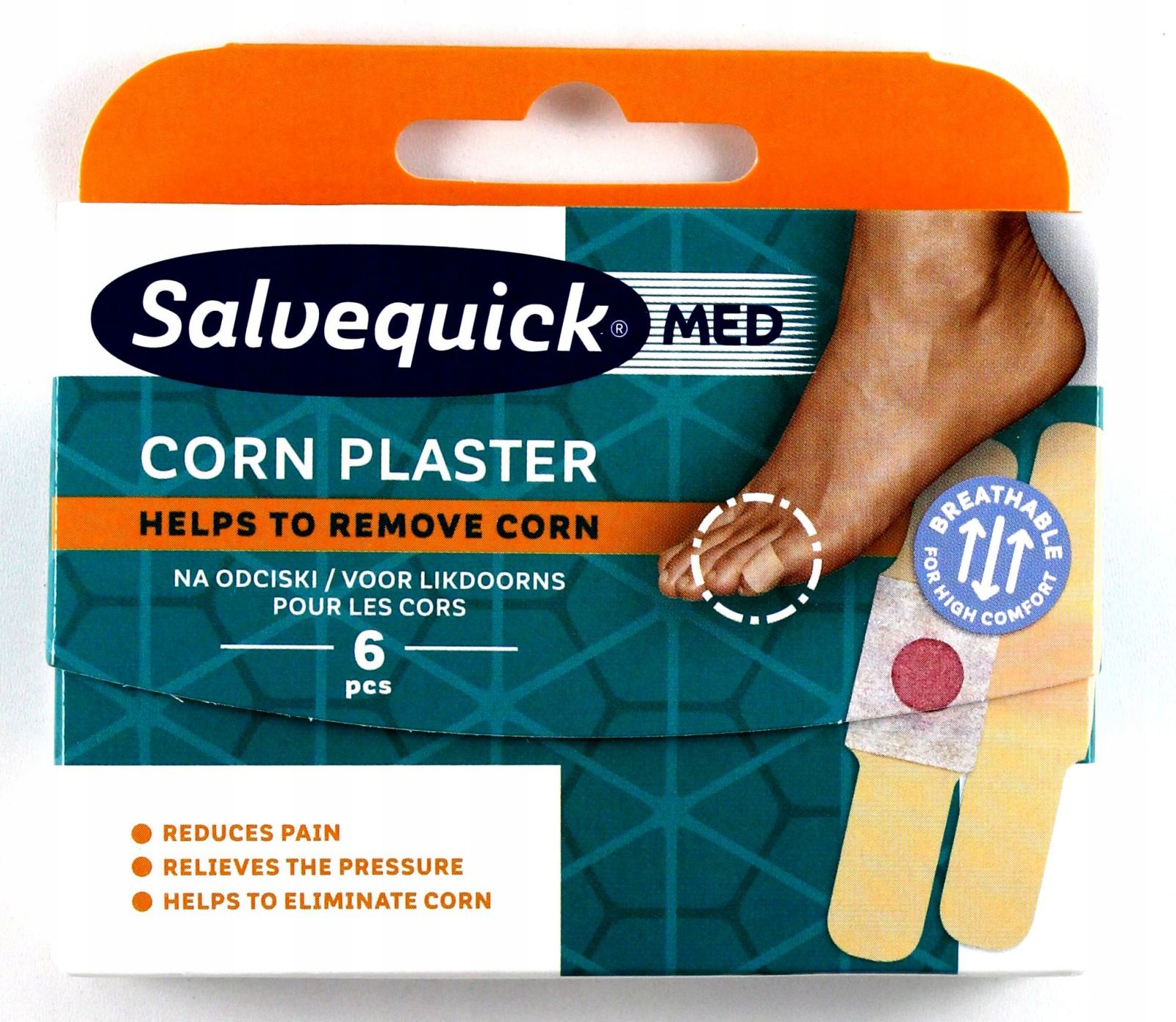 

Plastry Salvequick Na Odciski (1 Opakowanie) 6 Szt