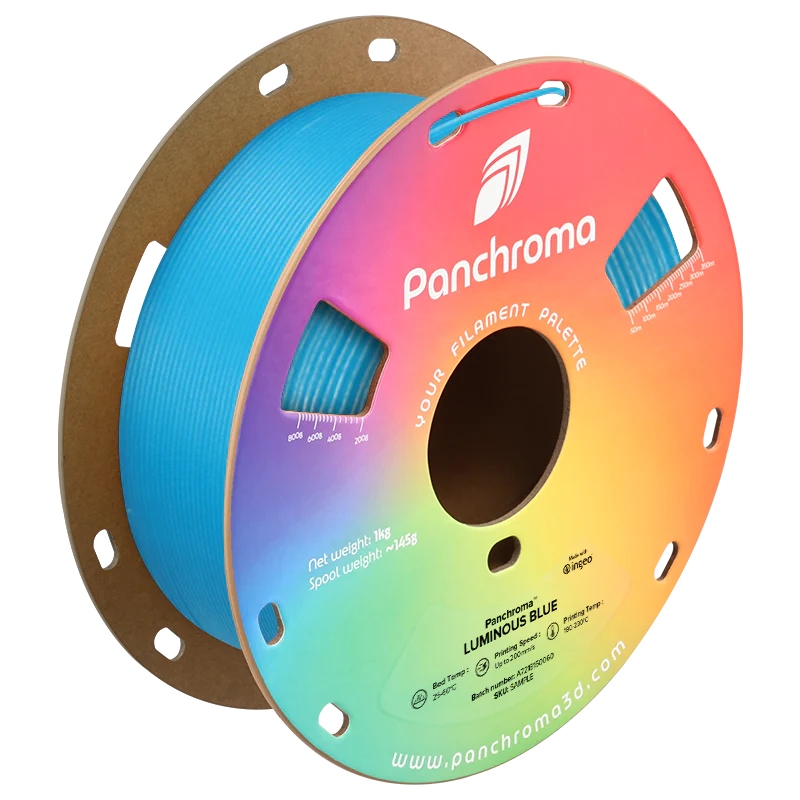 Polymaker Panchroma Pla Luminous Blue 1.75 mm 1kg