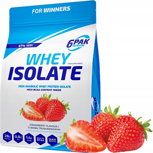 Balení 6 Kusů Wpi Protein 100% 1800G Proteinový Izolát