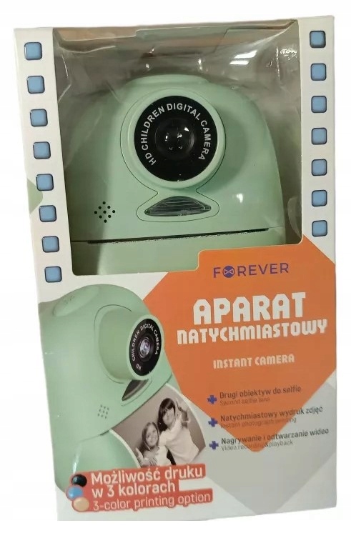 Forever Instantní fotoaparát Instant Camera ICM-04 Zelený 903