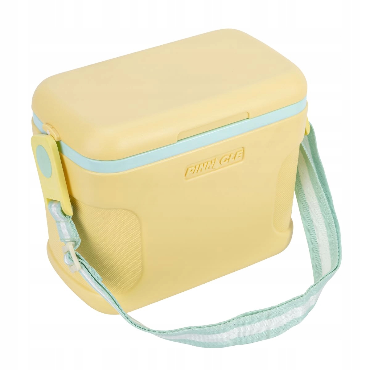Lodówka Turystyczna 8L Żółta Pinnacle na Piknik Plażę Wkład Mrożący