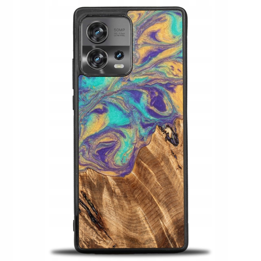 Pouzdro Bewood Unique – Motorola Edge 30 Fusion – Planety – Merkur