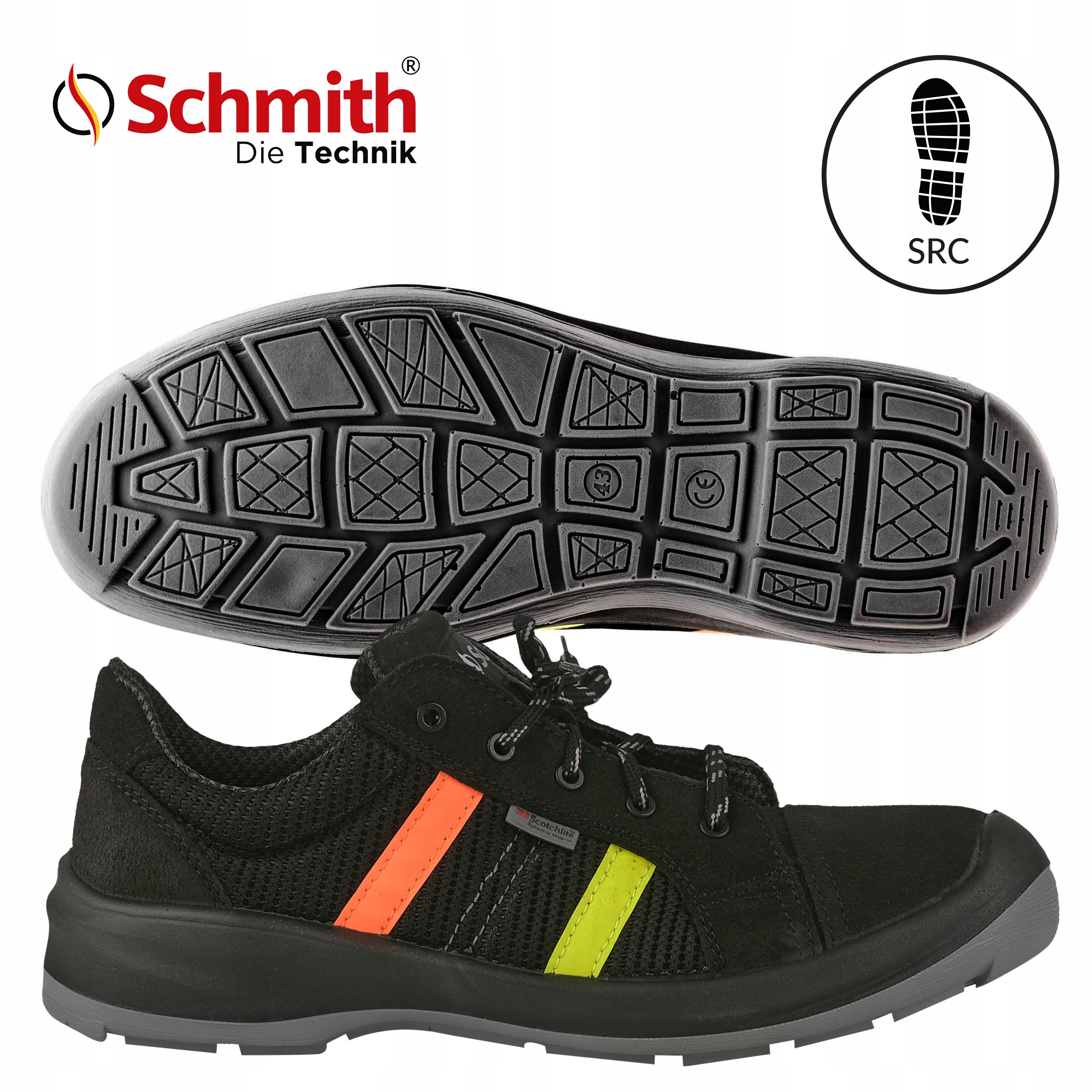 Buty półbuty robocze lekkie ochronne Schmith Activ 41