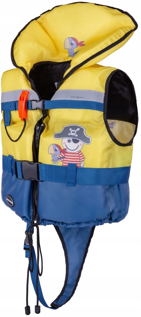 Kamizelka ratunkowa kapok 15-30 kg kajak łódź + GWIZDEK !