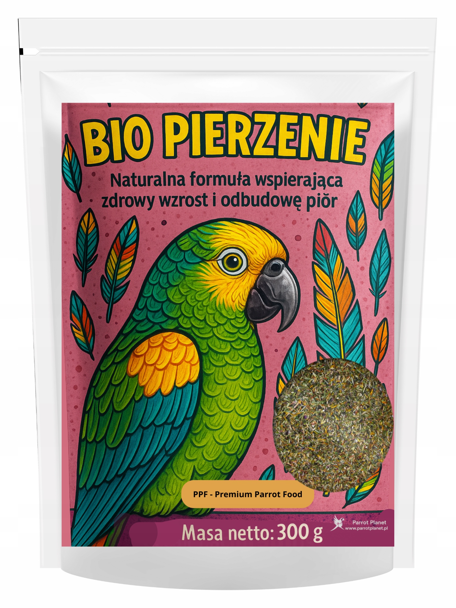 Bio Peření – přírodní formulace podporující zdravý růst a obnovu peří