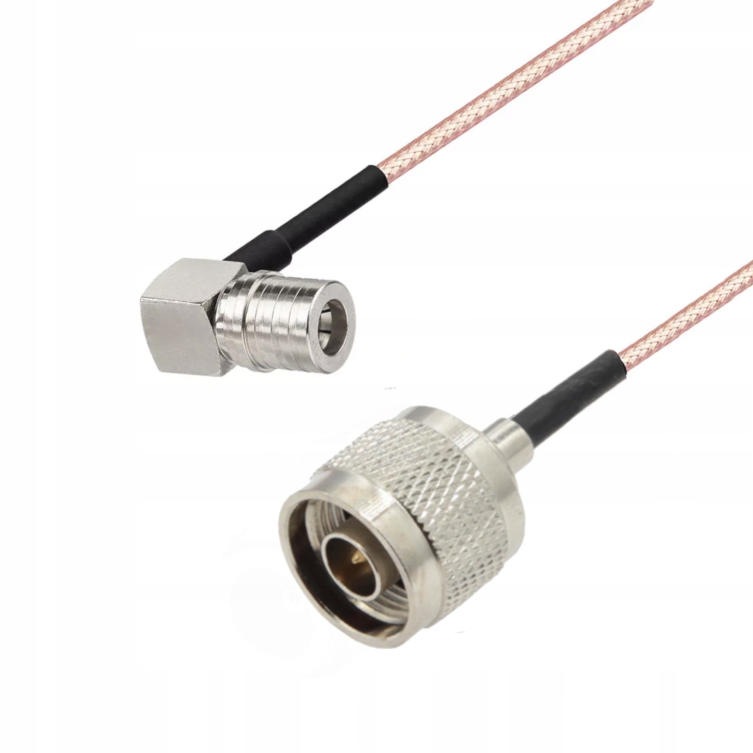 Propojovací kabel Qma zástrčka Ra N zástrčka RG316 1m