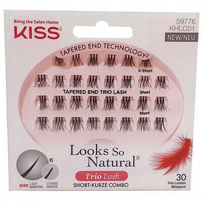 

Kiss sztuczne rzęsy kępki Trio Lash x-s/s x30