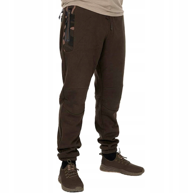 Spodnie Dresowe Fox Khaki Camo Premium 310 Joggers XL Dla Karpiarza