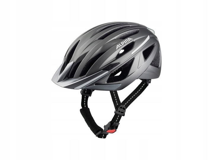 Cyklistická přilba Alpina Haga Darksilver Matt S/m 51-56 cm