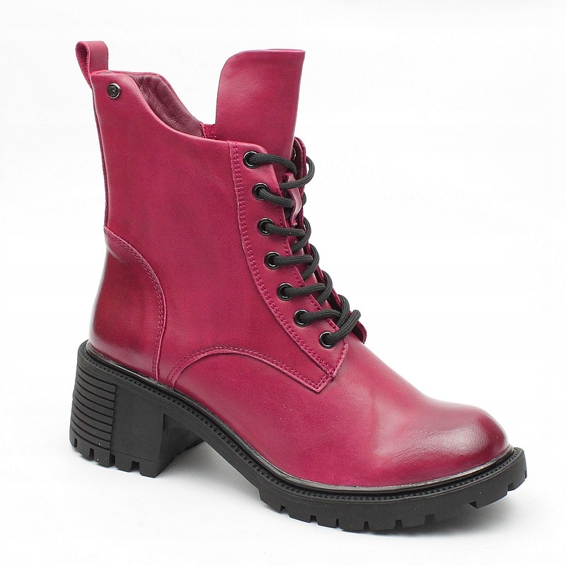 Filippo DBT6501 Red Kůže Kotníkové Boty Boty vel. 39