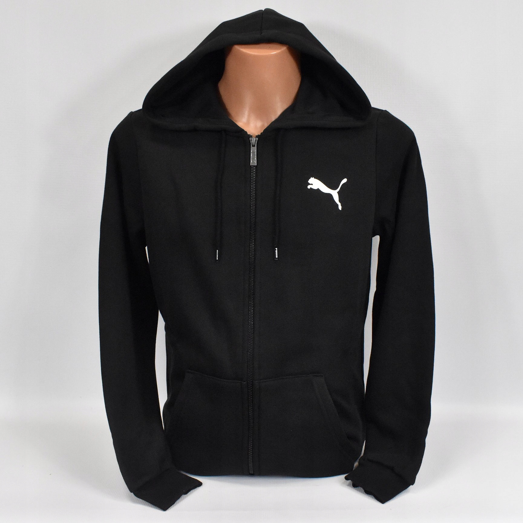 Pánská mikina mikina s kapucí Puma Essentials Small Logo Fz