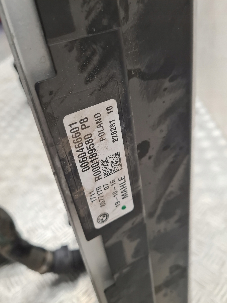 BMW G30 water cooler 8576506 8577179