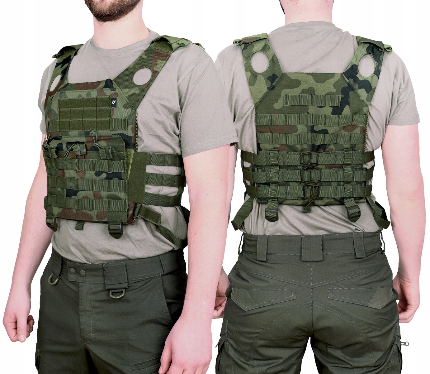 Kamizelka Taktyczna Wojskowa typu Jump Dominator Molle Moro Camo wz.93