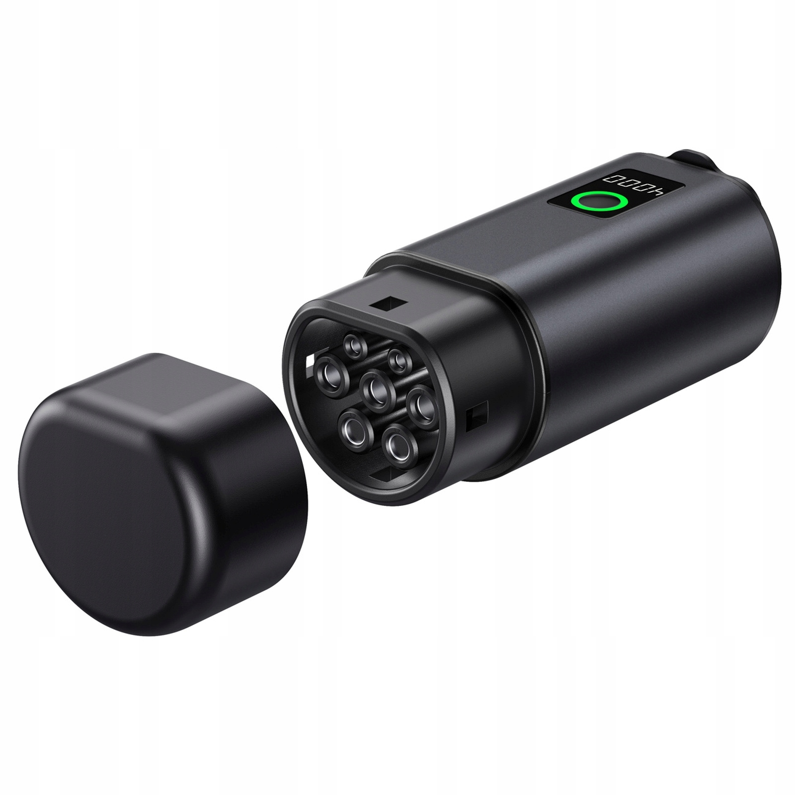 Adaptér V2L Typ 2 Schuko 3500 W s displejom výkonu pre elektrické vozidlá