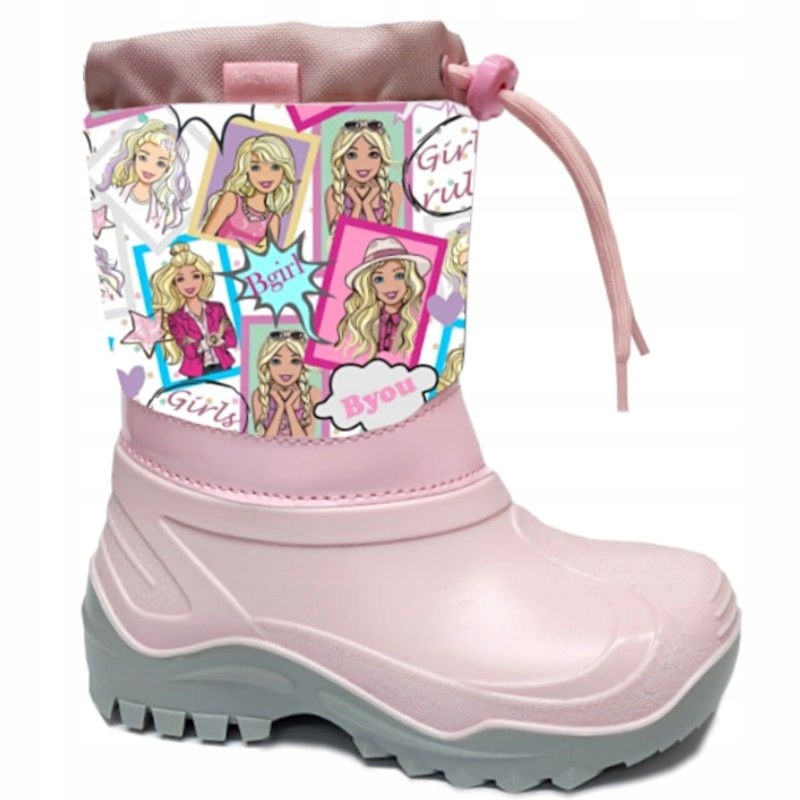 Renbut Muflon Pink Doll buty kozaki śniegowce ocieplane wełną 23/24
