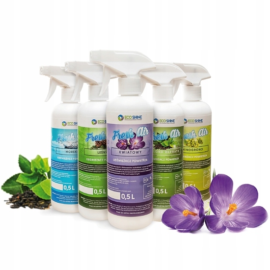 

Eco Shine Fresh Air odświeżacze powietrza 0,5L