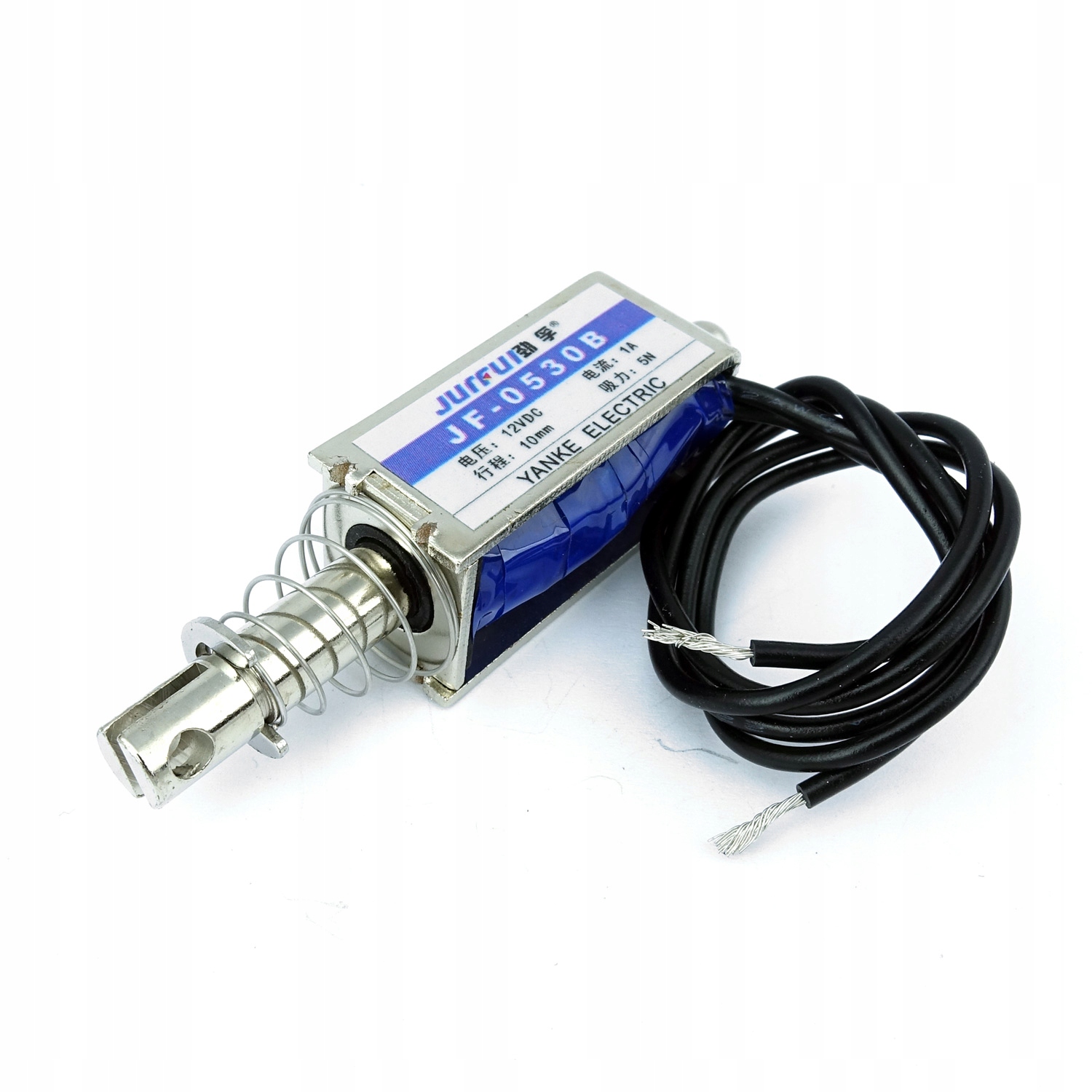 

Elektromagnes ciągnący 12V 0.5kg 5N JF-0530B