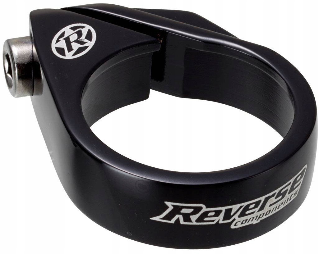 Obejma Zacisk Sztycy Reverse Bolt 34,9 mm 26g Black
