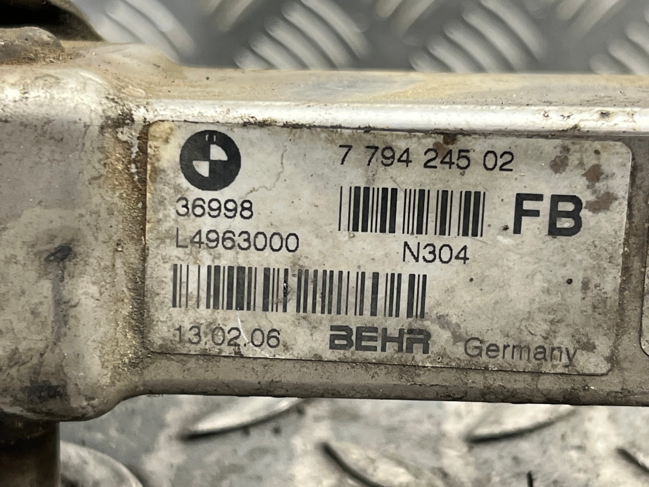 radiator EGR BMW X3 E83 779424502