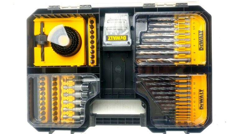 DEWALT Zestaw Uniwersalny 100 Elementów Wiertła Bity TSTAK Kompatybilny — miniatura 13