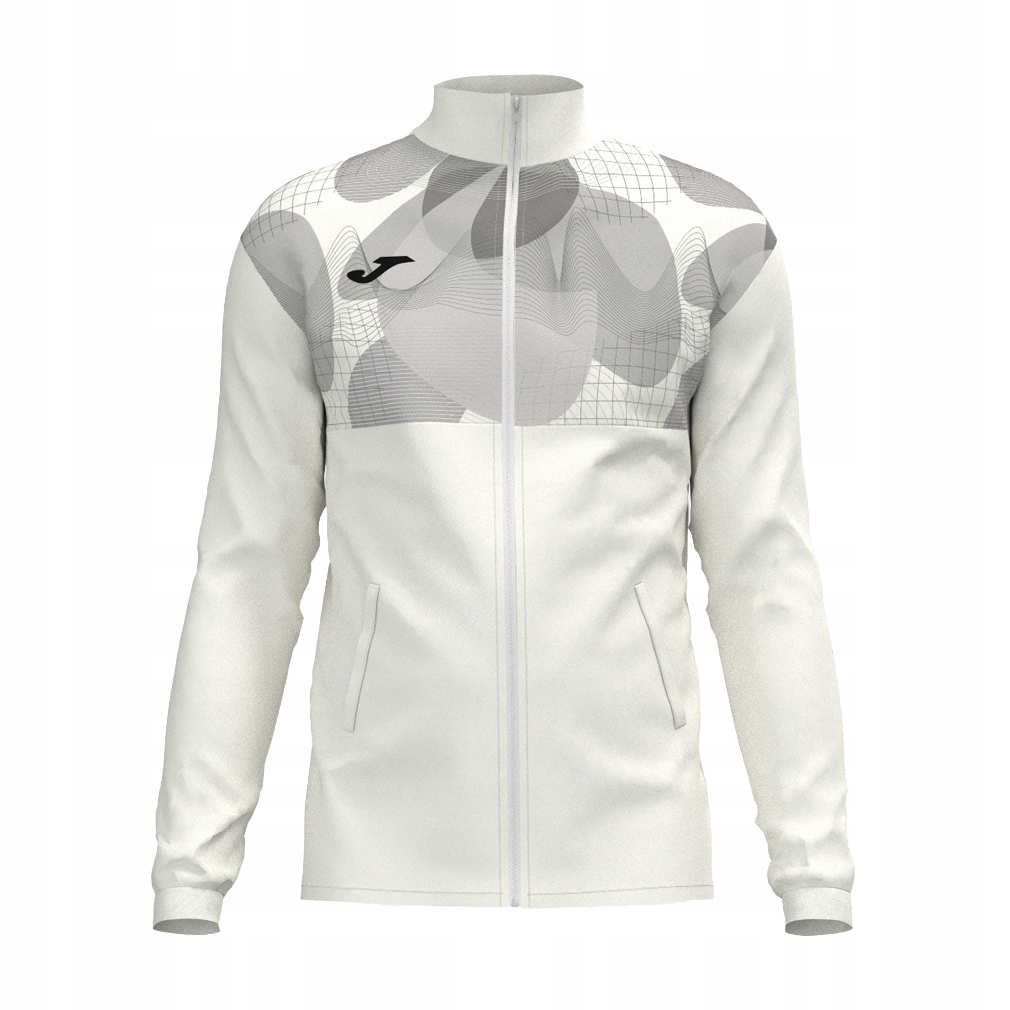 Bluza tenisowa męska Joma Court Full Zip white L