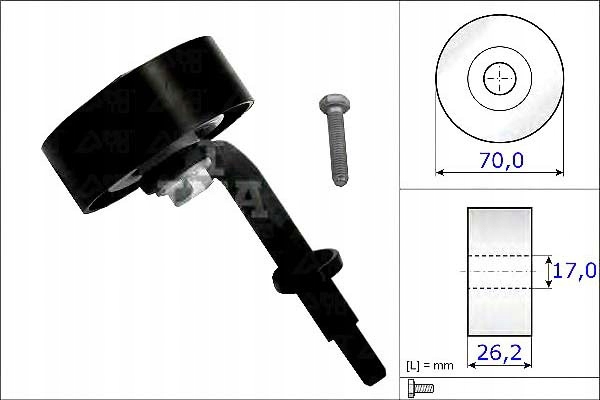 Ina Napcz Páska Vícedrážková Bmw M47 Asistent řidiče #28