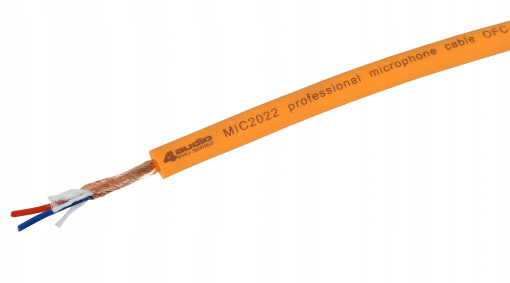 

4Audio MIC2022 kabel mikrofonowy pomarańczowy