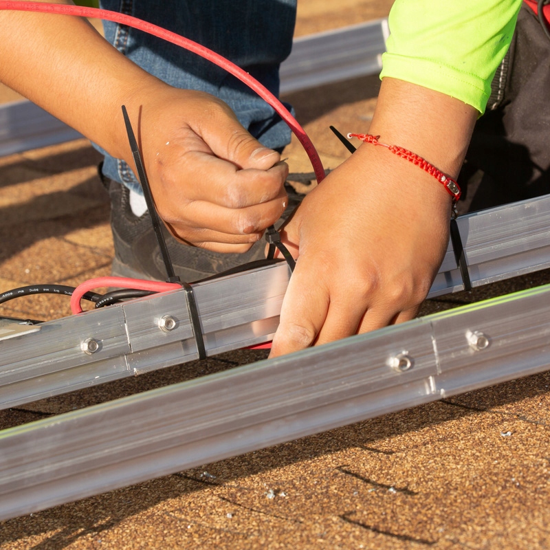 OPASKI ZACISKOWE ZESTAW OPASEK ZACISKOWYCH TRYTKI 3,6X200 CZARNE 100szt Rodzaj opaska zaciskowa