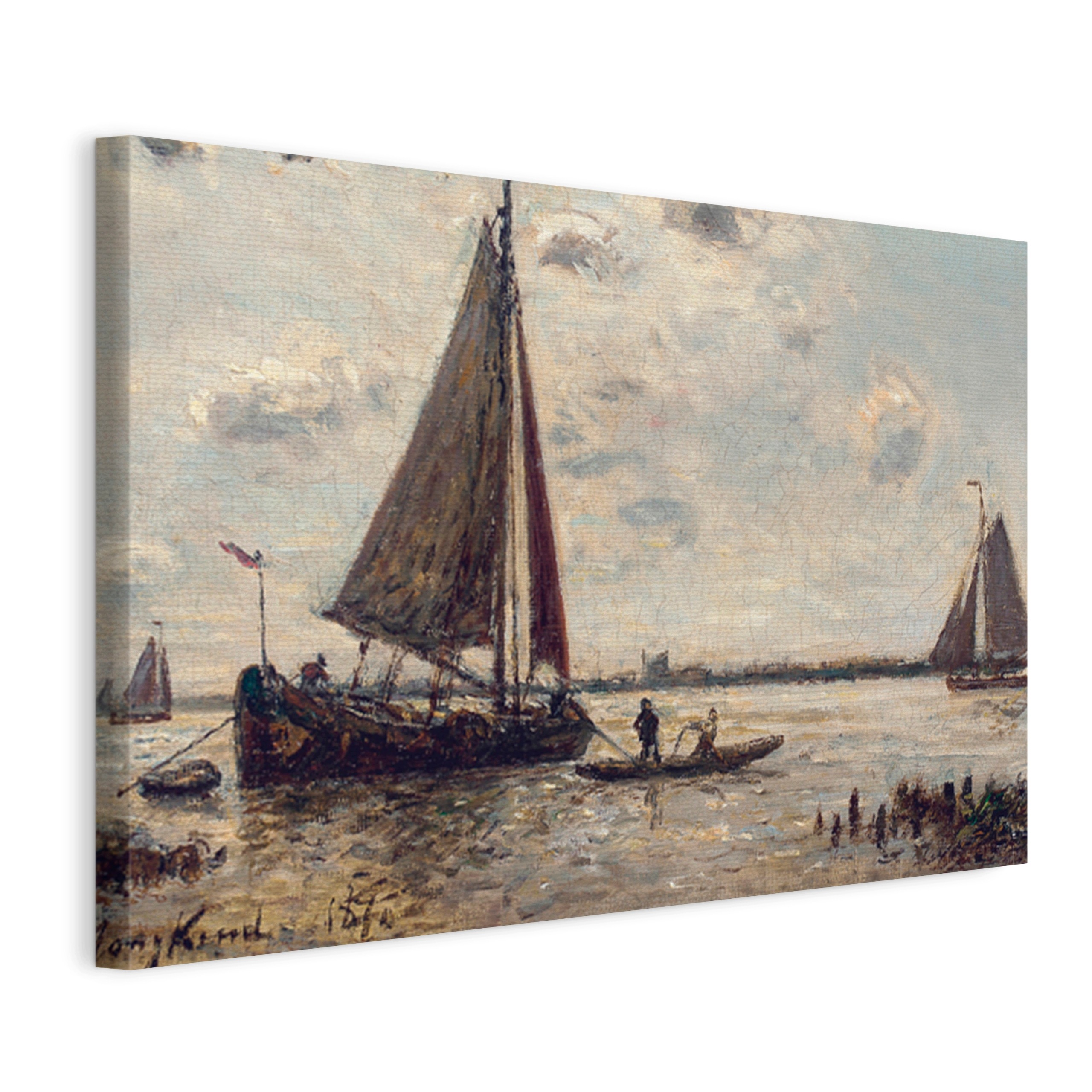 Obraz Na Plátne Johan Barthold Jongkind Okolie Dordrecht (1870) 120x80