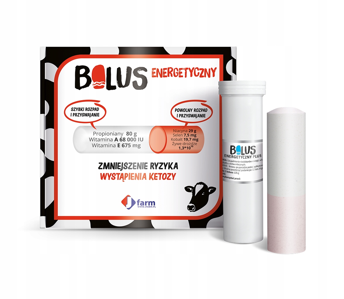 

JFarm Bolus Energetyczny Plus 4x135g