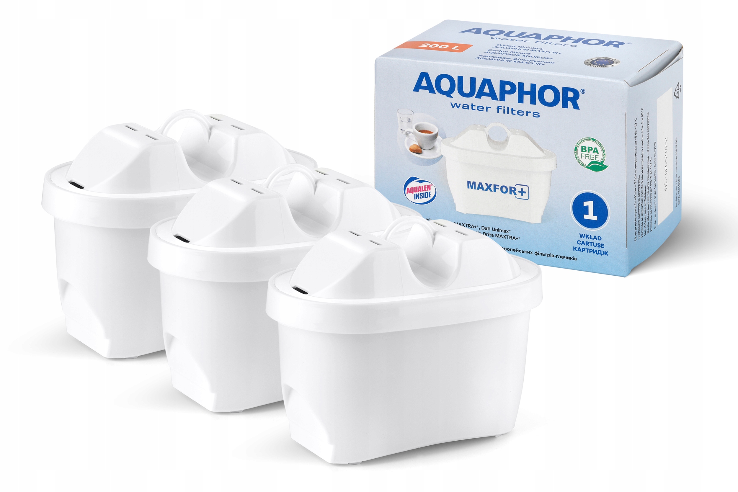

3szt. Wkład Filtr Aquaphor Maxfor Do Brita Dafi