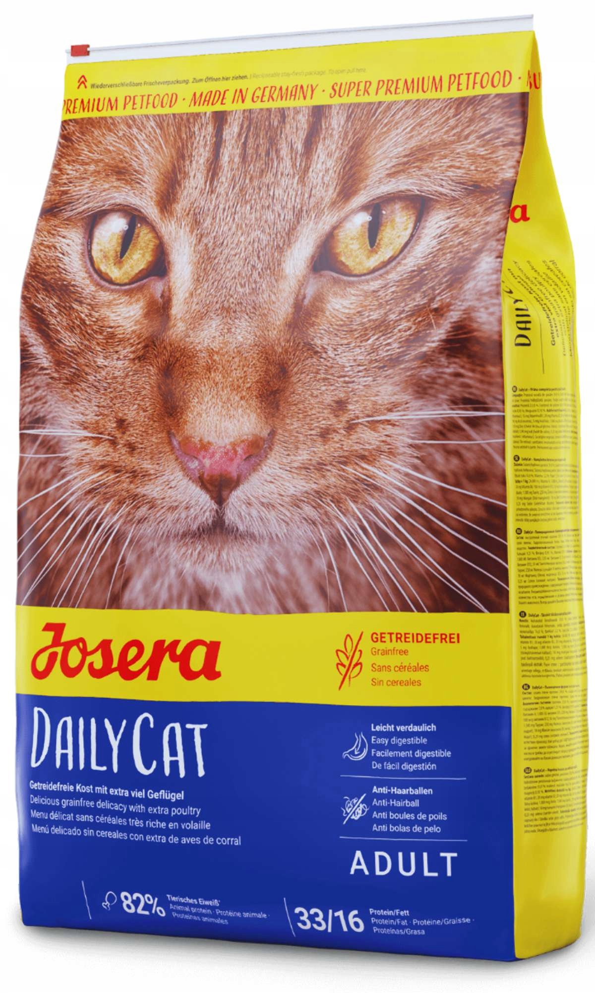 Levně Josera Krmivo pro kočky DailyCat Grainfree 10kg