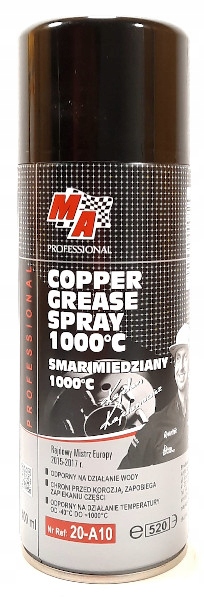 

Moje Auto Smar Miedziowy Miedziany Spray 400ML