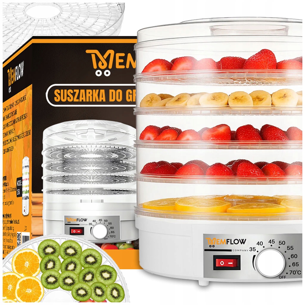 Sušička potravin Memflow Sušička Hub Memflow 500 W 5 Sit 500 W
