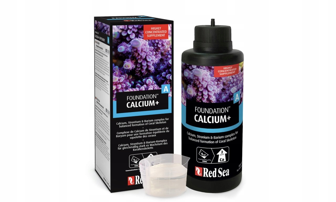 Red Sea Foundation A Calcium+ 1000 ML Vápníkový Přípravek Pro Korálovce