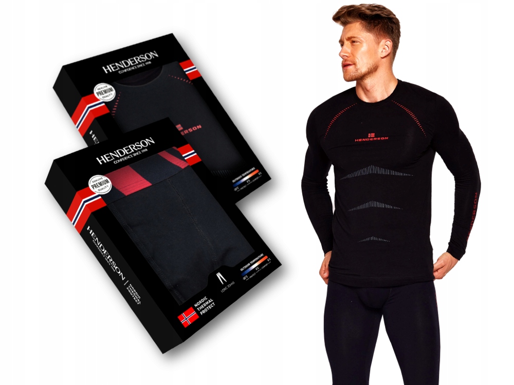 Termoaktivní spodní prádlo Henderson Nordic komplet M