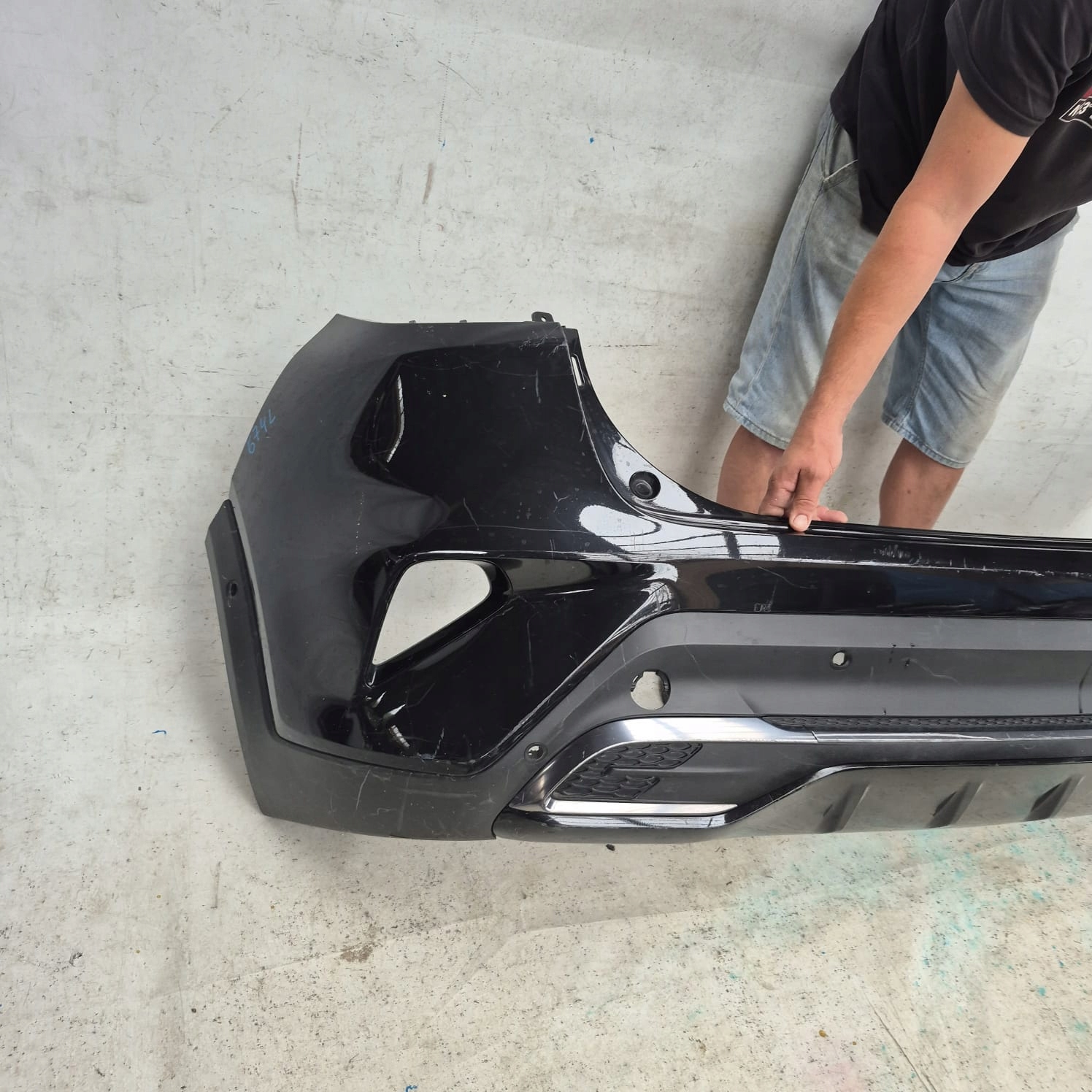 KIA X-CEED XCEED LIFT 22- bumper rear part rear PDC