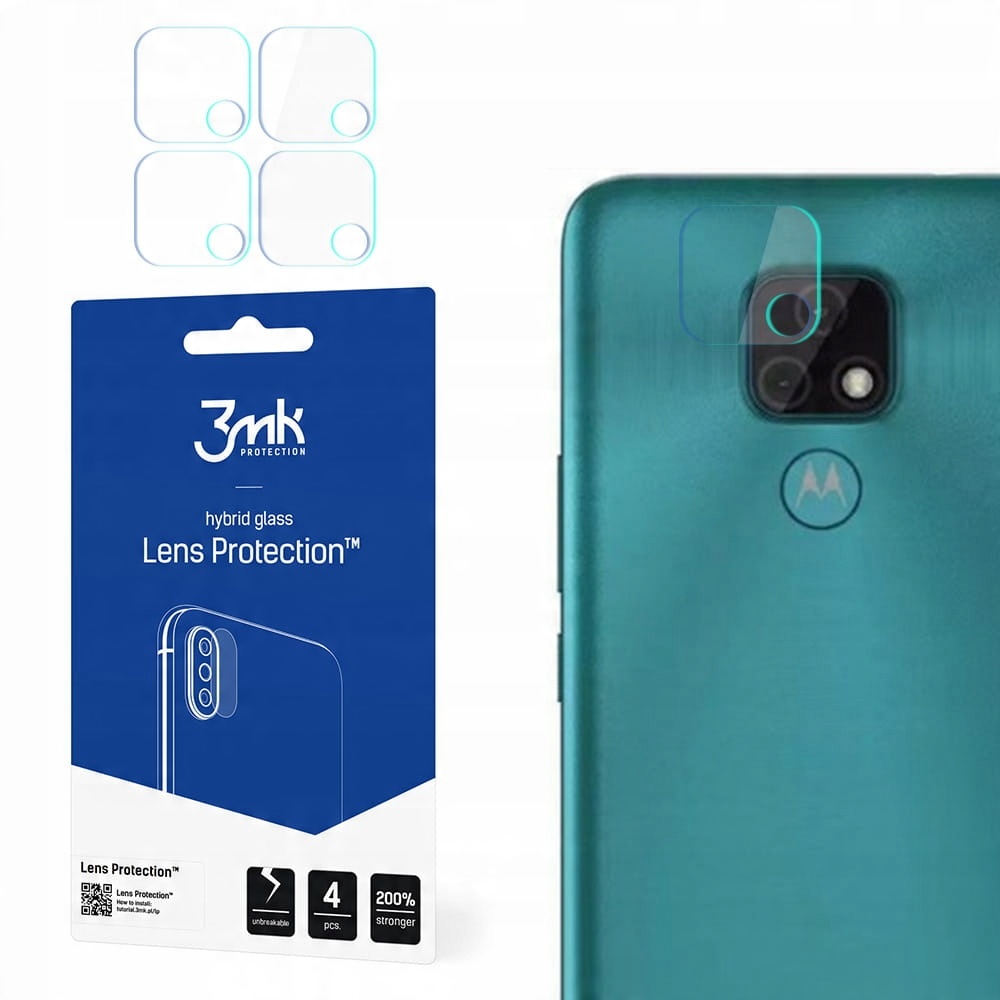 

Szkło hybrydowe na aparat do Motorola Moto E7 3mk