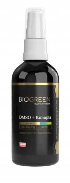 SPRAY DMSO 1000 mg I Konopia 100 ml od BIOGREEN