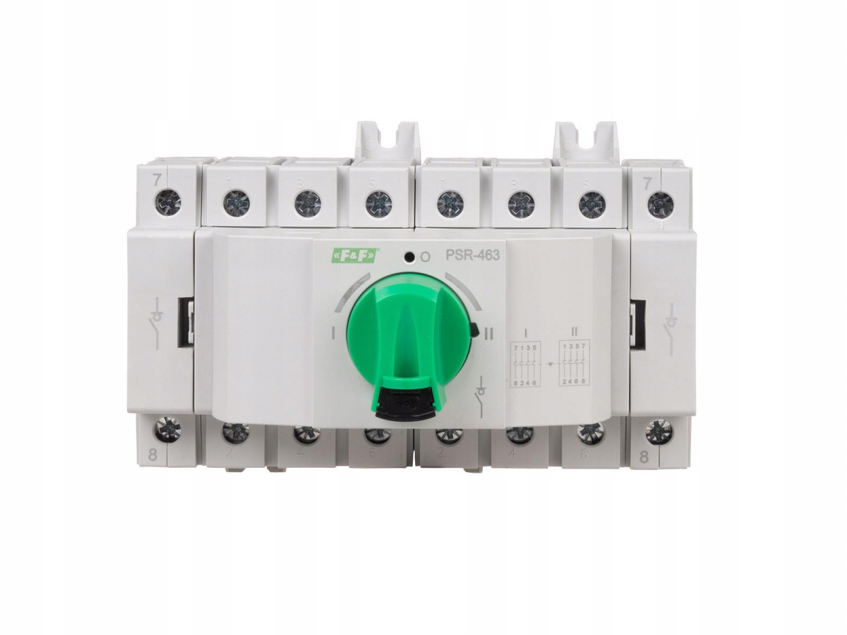 Otočný modulární přepínač Síť Agregát PSR-463 F&f