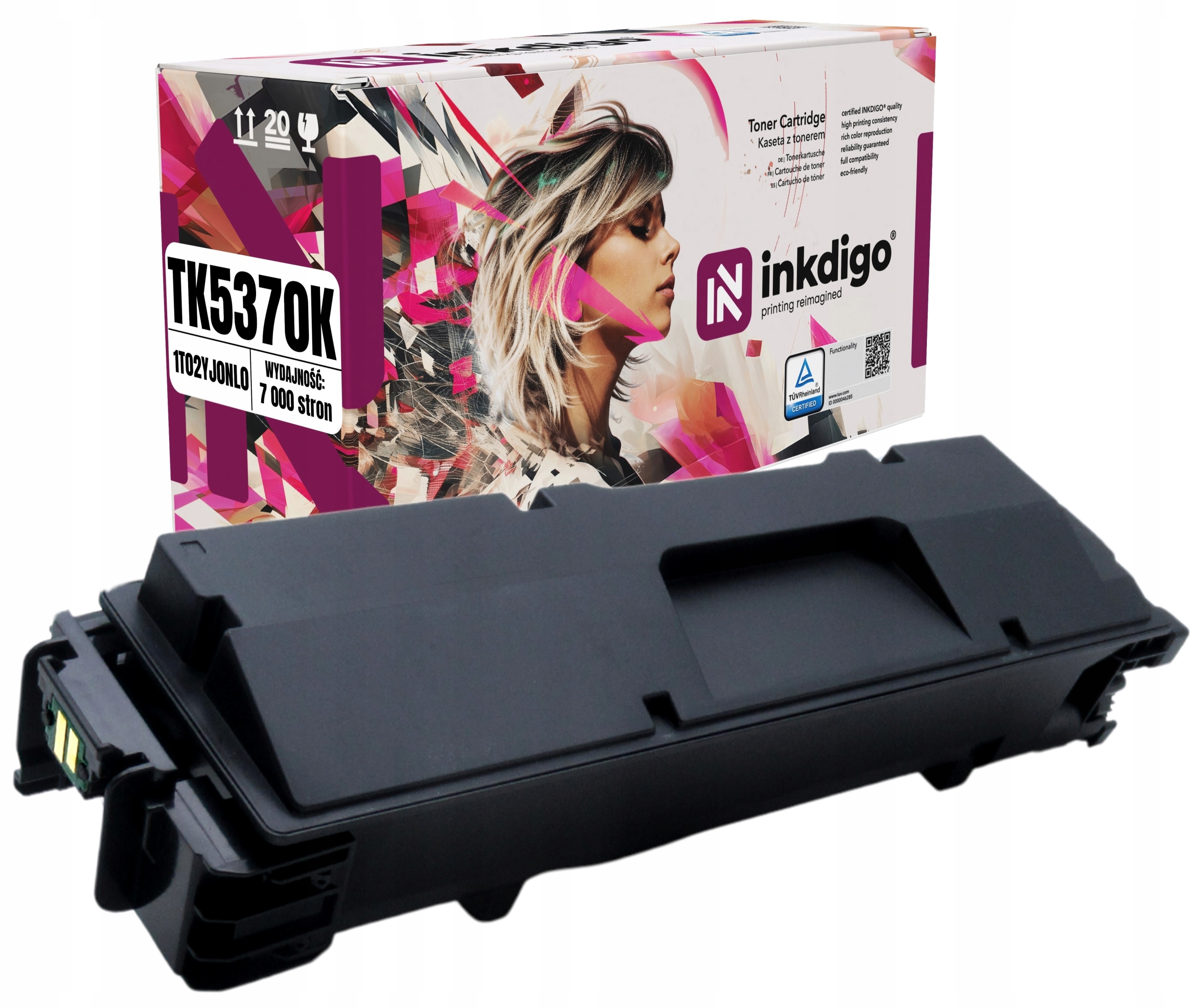 Toner do Kyocera Ecosys MA3500cifx MA3500cix PA3500cx TK5370B TK-5370BK