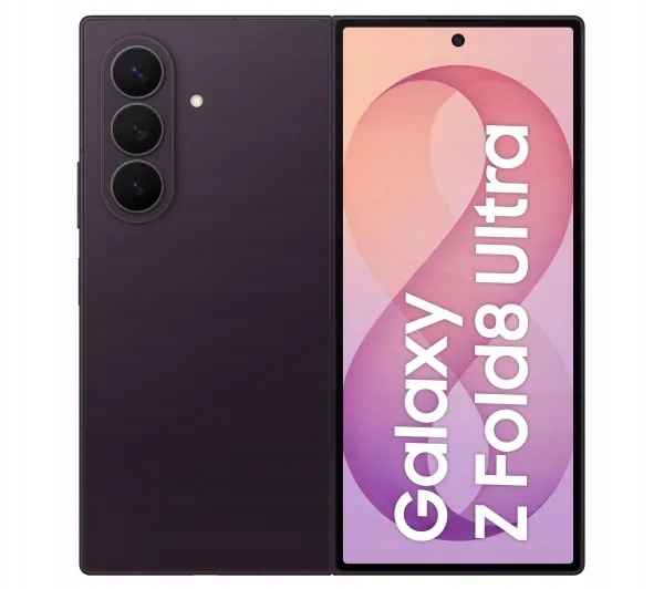 Smartfon Samsung Galaxy Z Fold 8 Ultra 12/256GB Fioletowy Google Ai Pro
